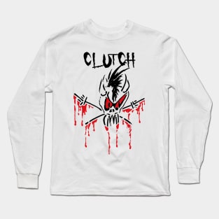 clutch headbang Long Sleeve T-Shirt